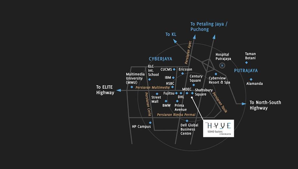 10Am-6Pm, Same Day Check In And Check Out, Work From Home, The Hyve-Cyberjaya, Private Studio By Flexihome-My 외부 사진